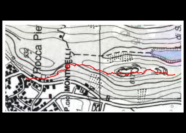 mappa cartinaPoggio Pianale